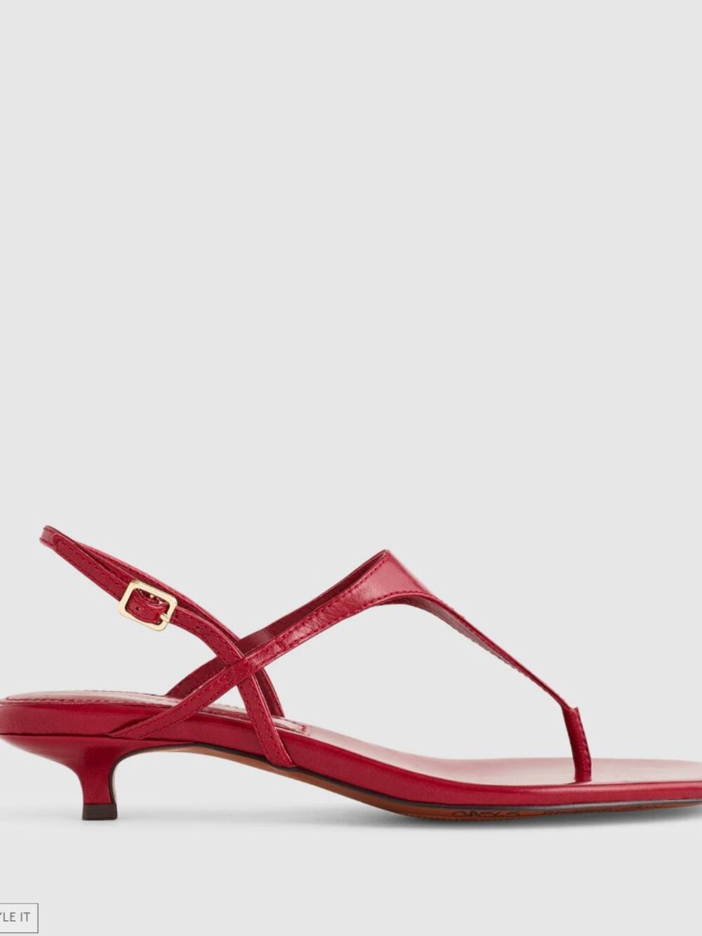 Madewell Chiara Kitten Heel Slingback Sandal size 8